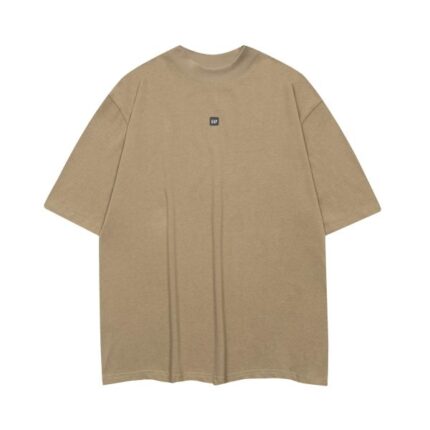 Yeezy Gap Engineered by Balenciaga Logo 3/4 Sleeve T-Shirt – Beige