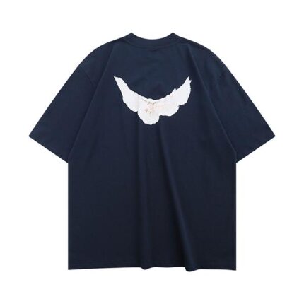 Kanye YEEZY GAP Dove Of Peace Season 6 Oversized Blue T-Shirt