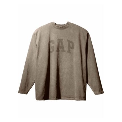 Yeezy-Gap-Engineered-By-Balenciaga-Dove-Long-Sleeve-–-Beige-front